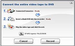 Convert Video tape to DVD