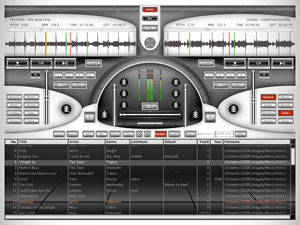 DJ mixer for Mac OS X