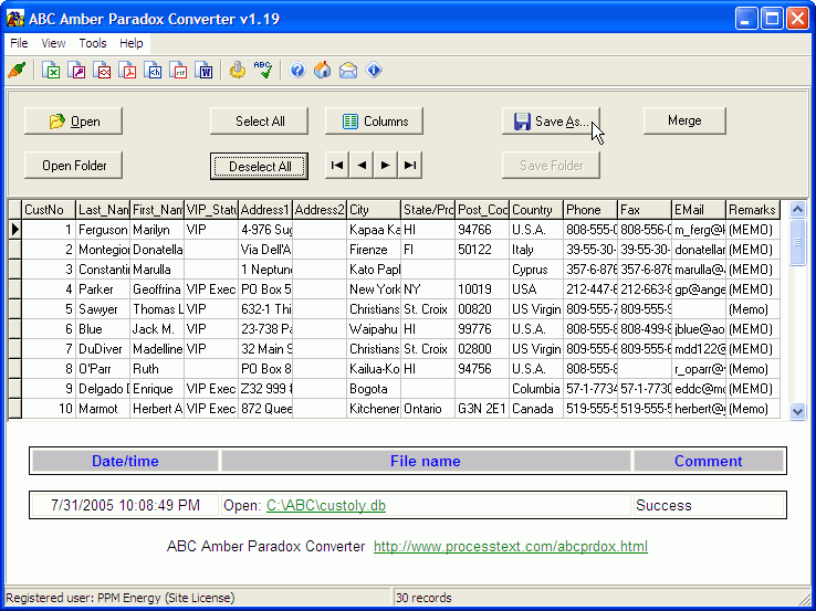 Mdb To Csv Converter