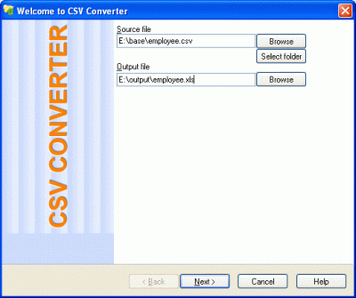 Csv To Xls Converter Command Line