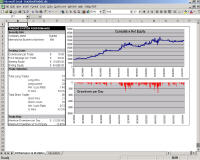 build an automated stock trading model using Microsoft Excel.
