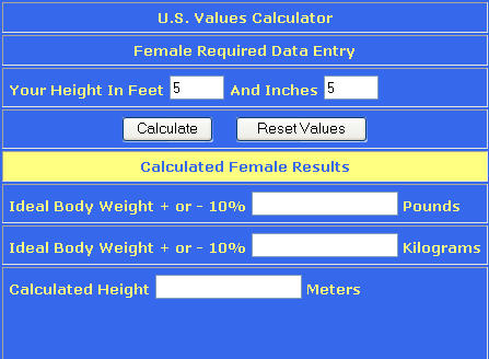 Healthy+body+weight+calculator