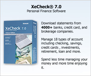XeCheck Personal Finance