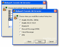 Forensic IM Extractor