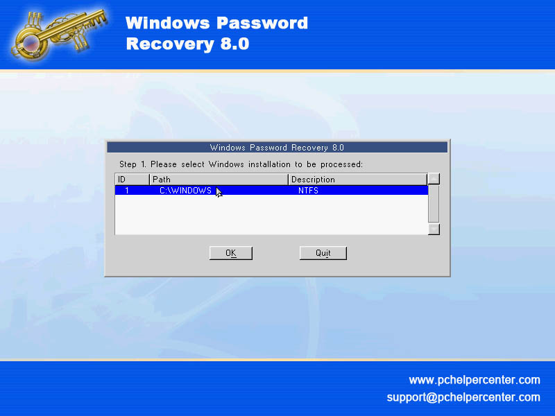 Windows Password Recovery Free Download