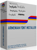 Armenian Font Installer Pro
