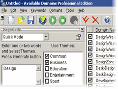 Available Domains Professional