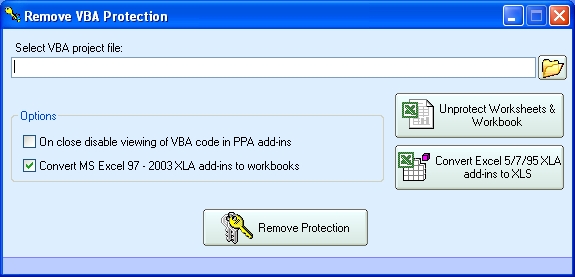 Remove VBA Password