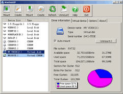 WinDiskXP Virtual Encrpytion Disk
