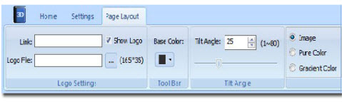Design tool bar