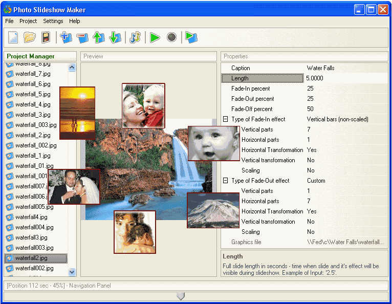Turn digital photos into your own SlideShow with Photo SlideShow Maker