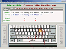 Letter Chase Typing Tutor