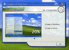 Windows XP desktop enhancement