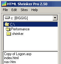 HTML Shrinker Pro