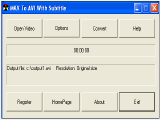 MKV To AVI With Subtitle