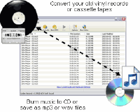 Golden Records Vinyl to CD Converter