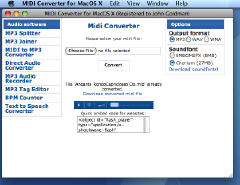 Midi Converter for Mac