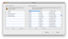 Export Address Book for Mac