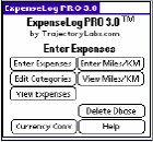 ExpenseLog Pro for Palm