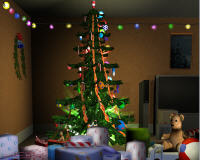 3D Merry Christmas Screensaver