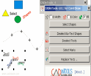 CADinTools Macros for CorelDRAW