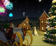 CHRISTMAS HOLIDAY 3D SCREENSAVER