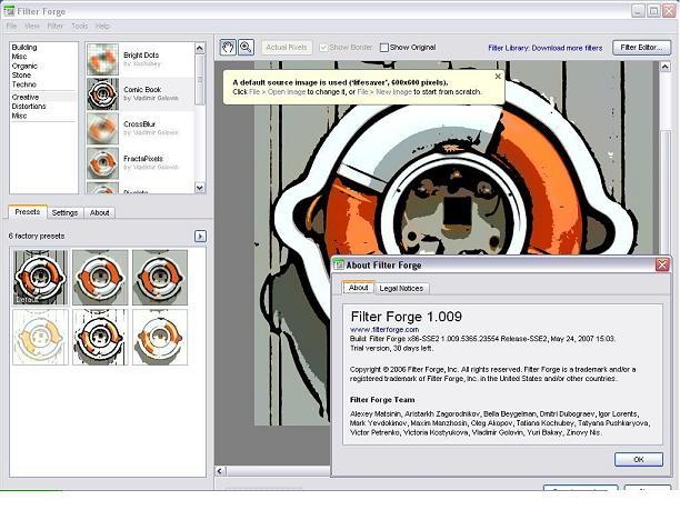 filter forge 6 interface filter forge 6 interface