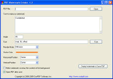 PDF Watermark Creator