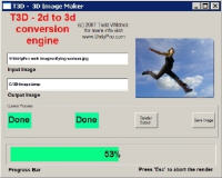 T3D 2D to 3D Image Converter