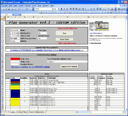 Custom GANTT Charts for Excel