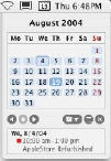 MenuCalendarClock for iCal