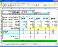 Shift Scheduler Continuous Excel