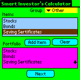 Smart Investor's Calculator for Windows