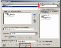 Spreadsheet Consolidator for Excel