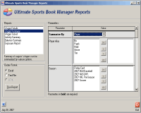 Ultimate Sports Book Manager