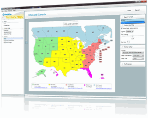 VueWise Territory Maps