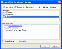 Auto BCC/CC for Microsoft Outlook