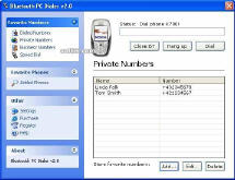 Bluetooth PC Dialer