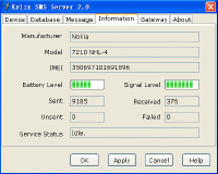 Kylix SMS Server