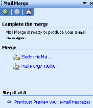 Mail Merge Toolkit