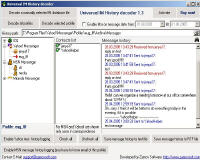 Universal IM History Decoder