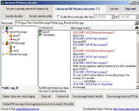 Universal IM History Decoder