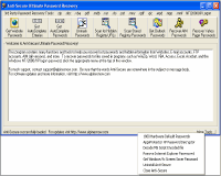 Anti-Secure Ultimate Password Recovery