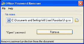 Office Password Remover