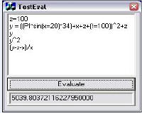 AxEval Expression Evaluator ActiveX Control