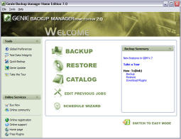 Genie Backup Manager Home Edition