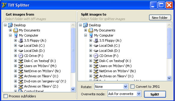 Tiff Splitter