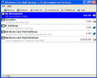 Windows Live Mail Backup