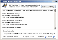 Wireless WEP Key Password Spy