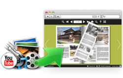 Convert PDF Files to  Flash Flipbooks